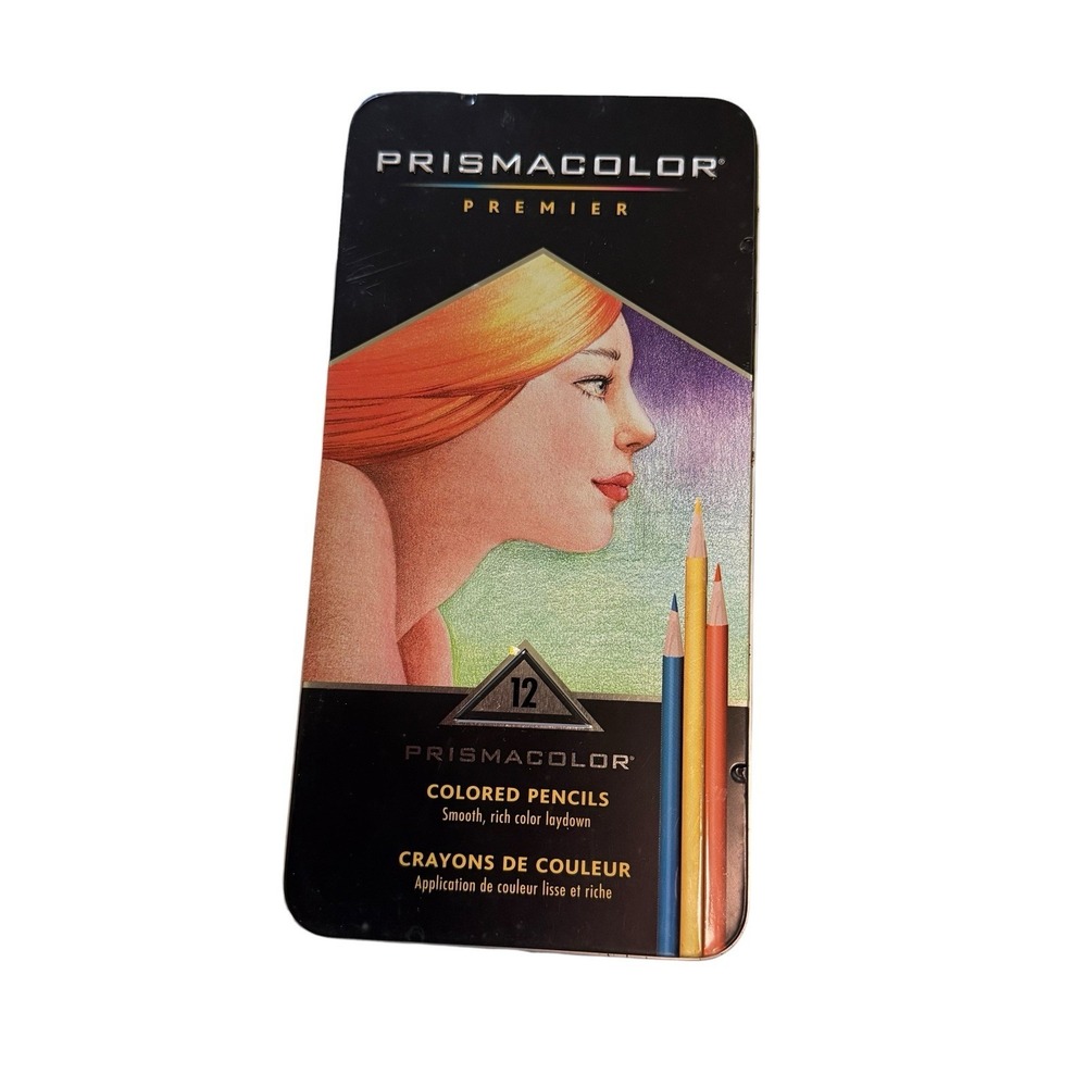 Prismacolor Premier - 12 Count  Colored Pencils 2004 USA Made Sanford Unused